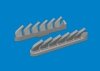 Eduard 672411 P-51 exhaust stacks PRINT TAMIYA 1/72